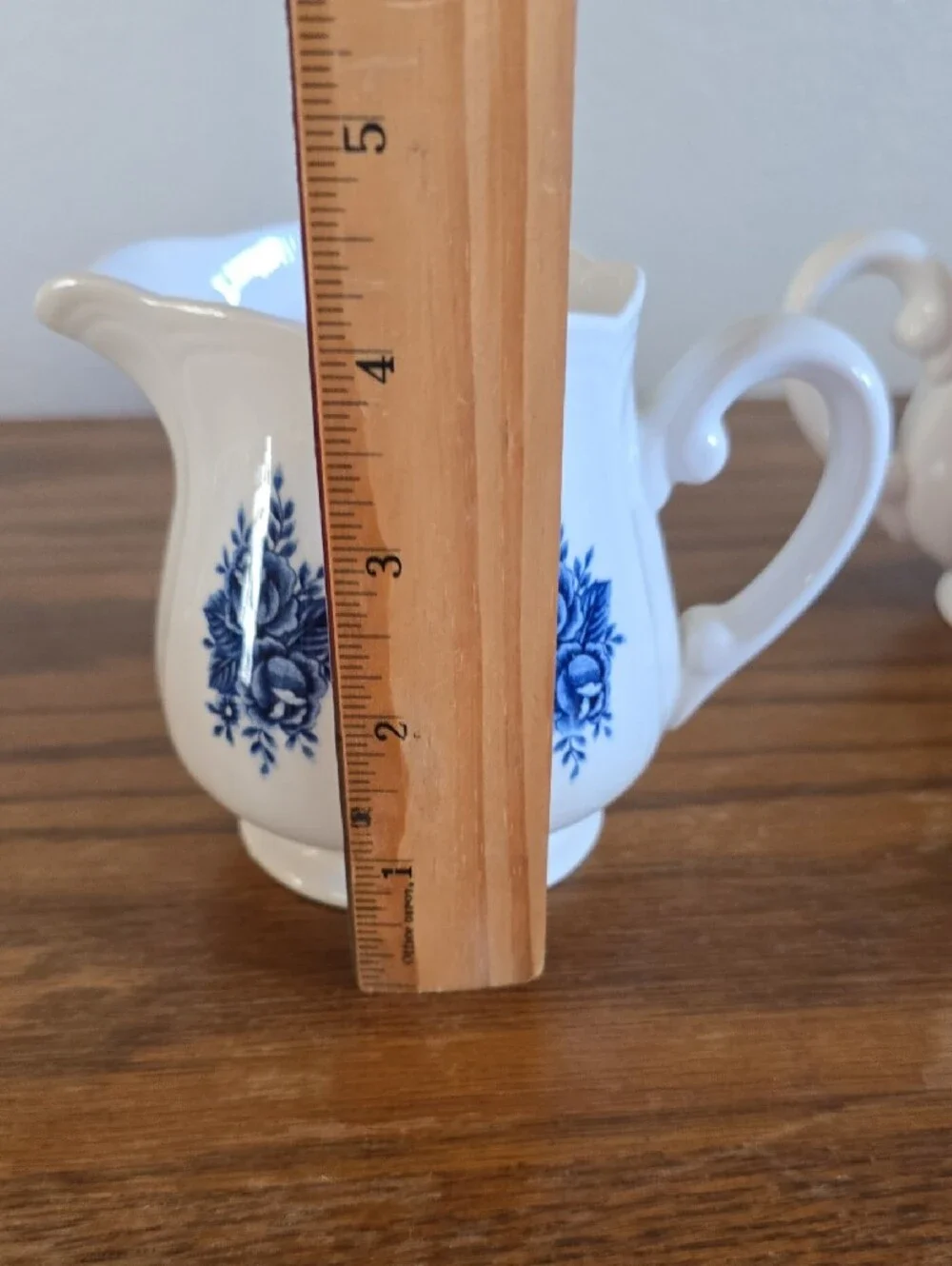 Vintage Mayhill Federalist Ironstone Sugar Bowl and Creamer Circa 1950's Tote 15